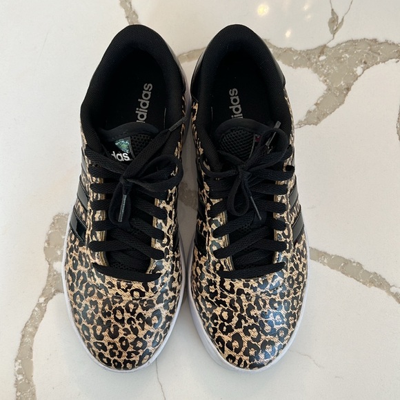 Women’s Adidas Leopard Black Patent Size 8 - Picture 5 of 6
